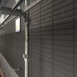 外壁塗装　熊本市東区尾ノ上　外壁中塗り完了！のサムネイル