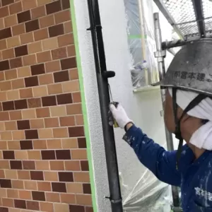 付帯部塗装　熊本市北区亀井　付帯部塗装本日完了！のサムネイル